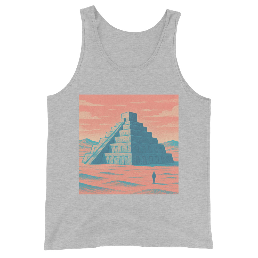 Solitary Ziggurat at Dusk view 3