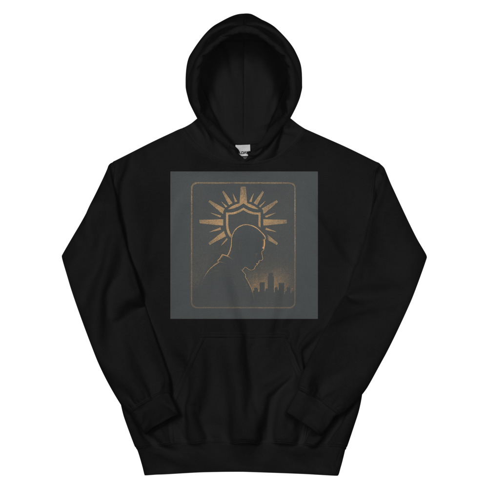 Gilded Sentinel Hoodie view 3