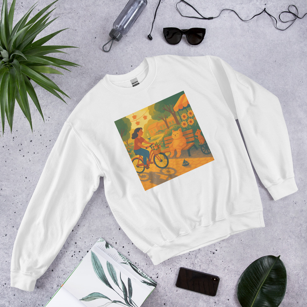 Bicycle Blooms and Whiskers view 2