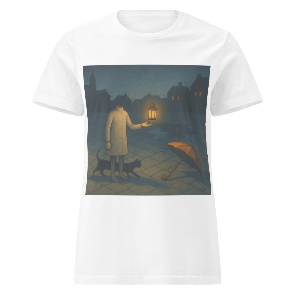 Midnight Lantern in Silent Square