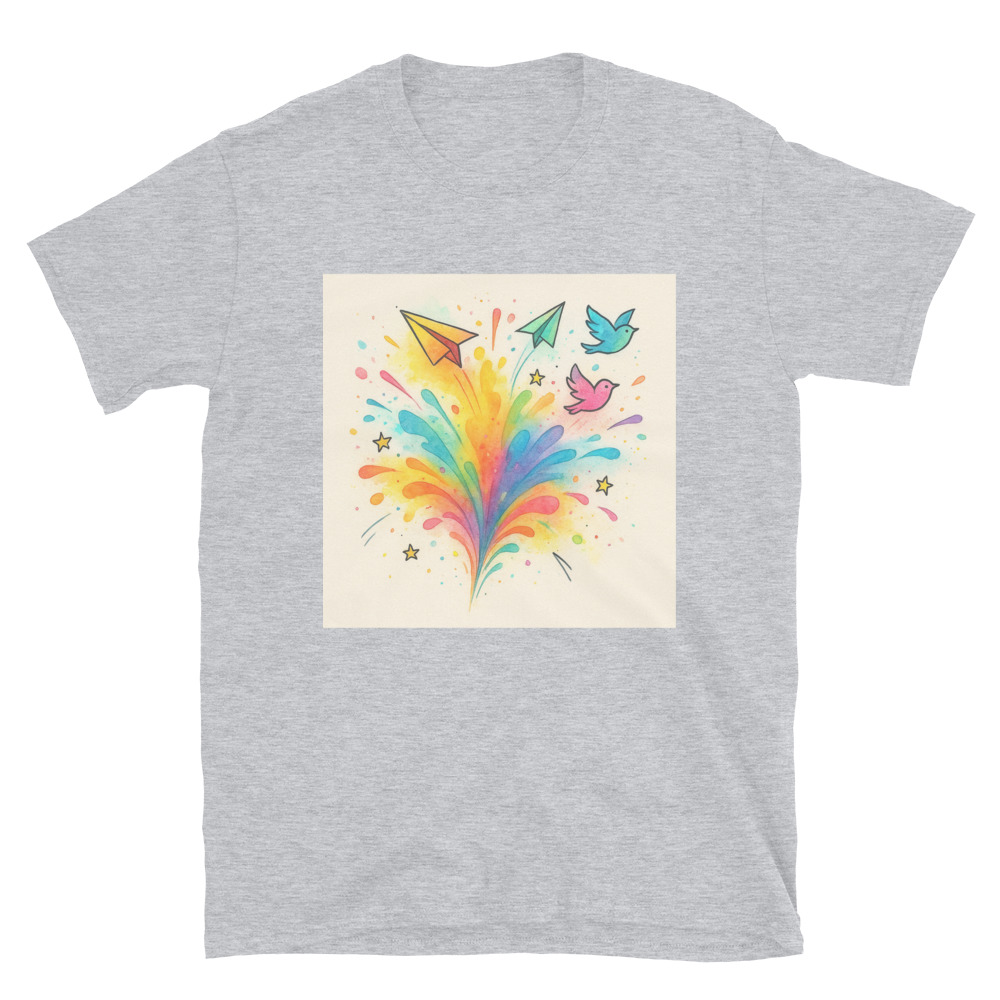 Rainbow Burst Paper Planes view 6