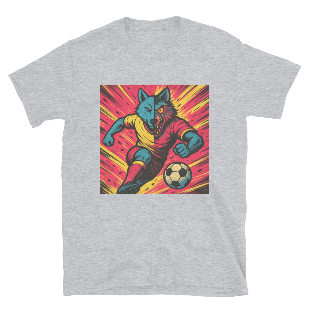 Neon Wolf Striker Print view 6