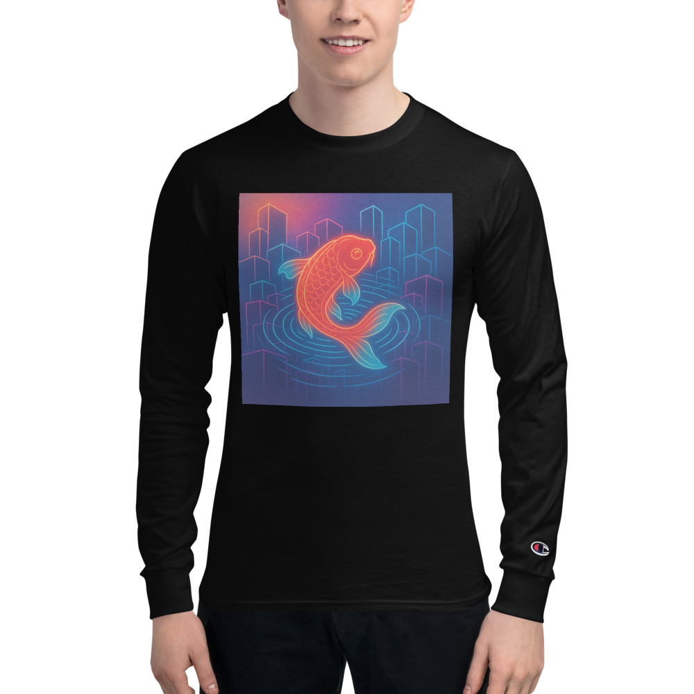 Neon Koi City Ripples view 3