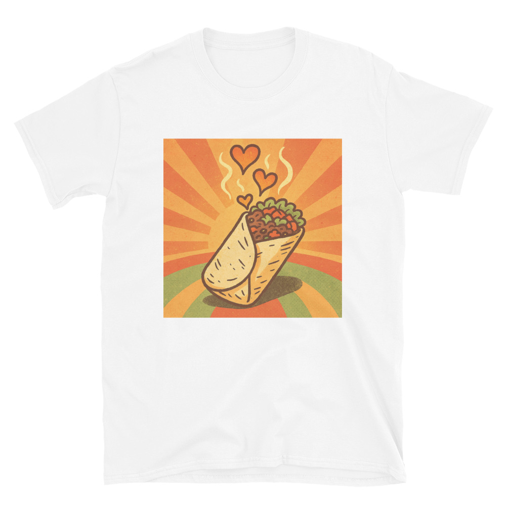 Retro Burrito Love