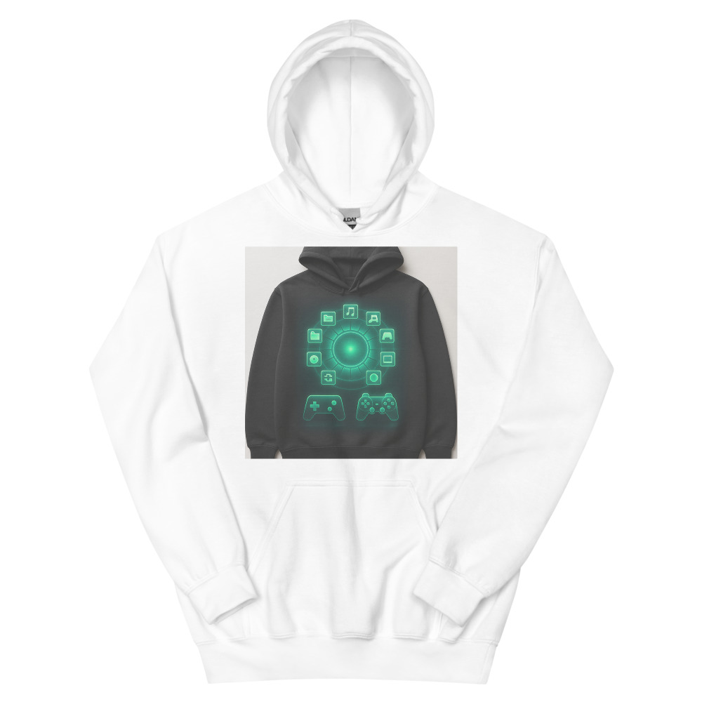 Neon Radial Game Hub