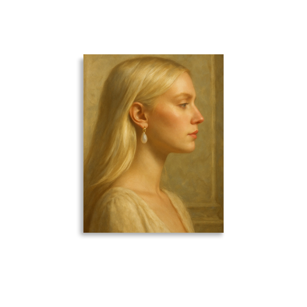 Pearl Muse in Golden Light