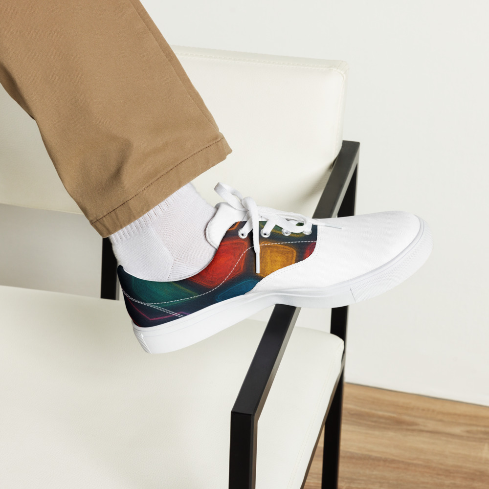 Neon Honeycomb Circuitry view 3