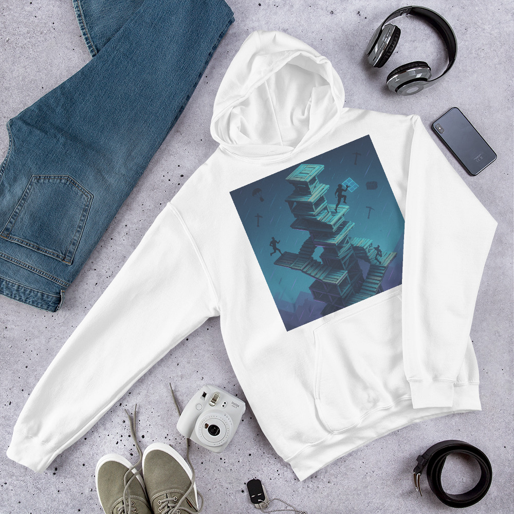 Neon Spiral Build Tower view 2