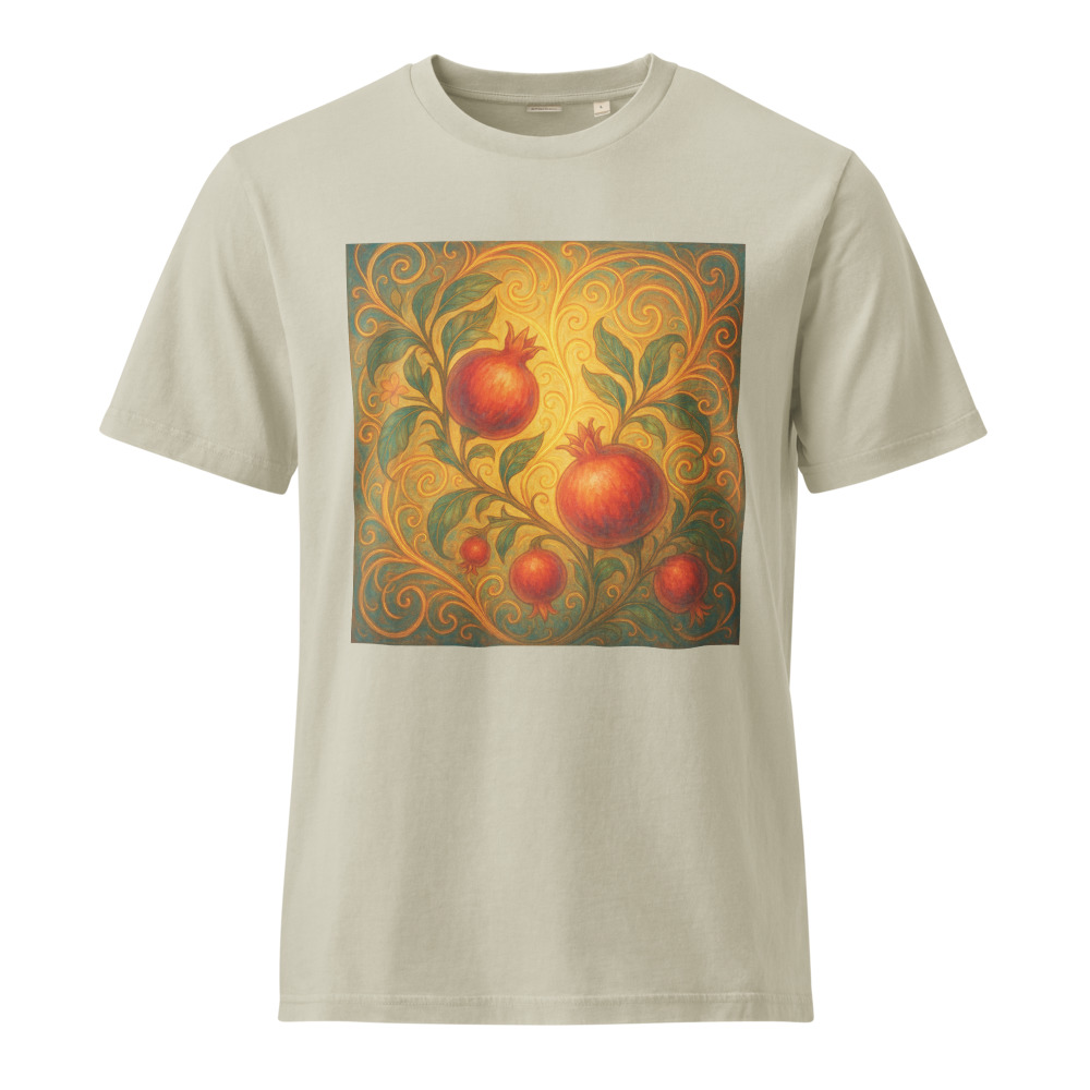 Radiant Pomegranate Vine