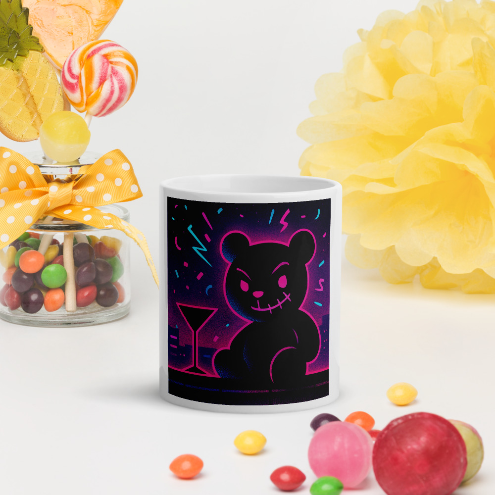 Neon Night Mischief Bear view 2