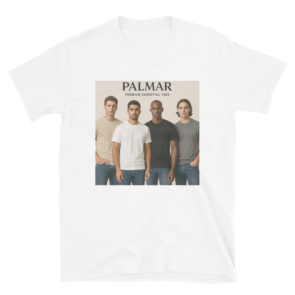 Palmar Premium Essential Crew Tees view 2