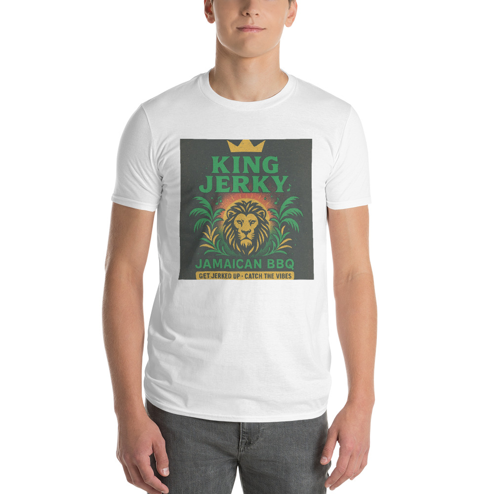 Vintage Jamaican Lion Sunrise Tee view 2