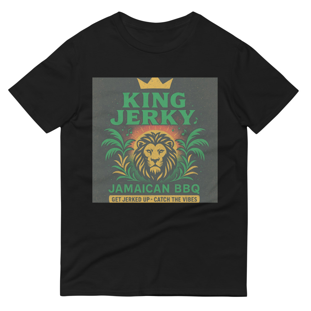 Vintage Jamaican Lion Sunrise Tee view 3