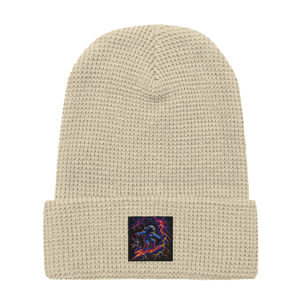 Pixel Neon Space Surfer