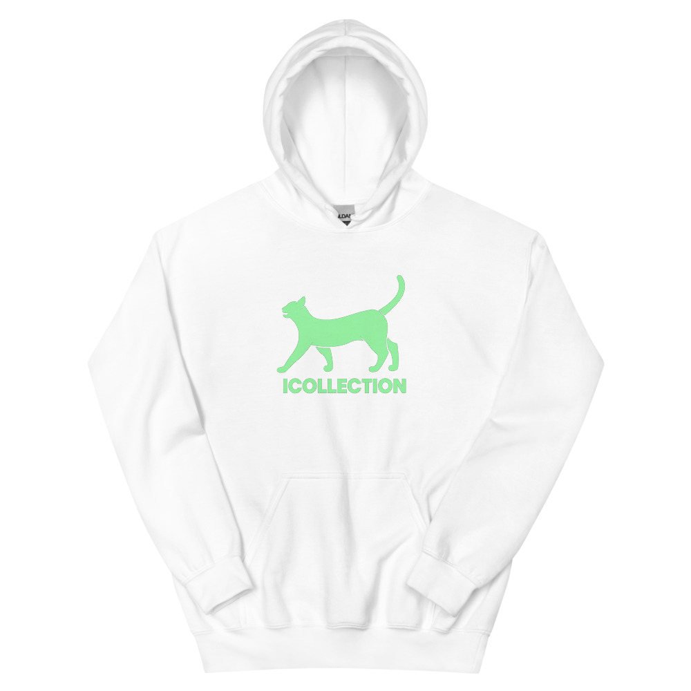 Icollection Neon Cat Glow Hoodie