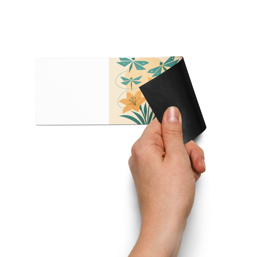 Stellar Origami Lilies and Dragonflies view 2