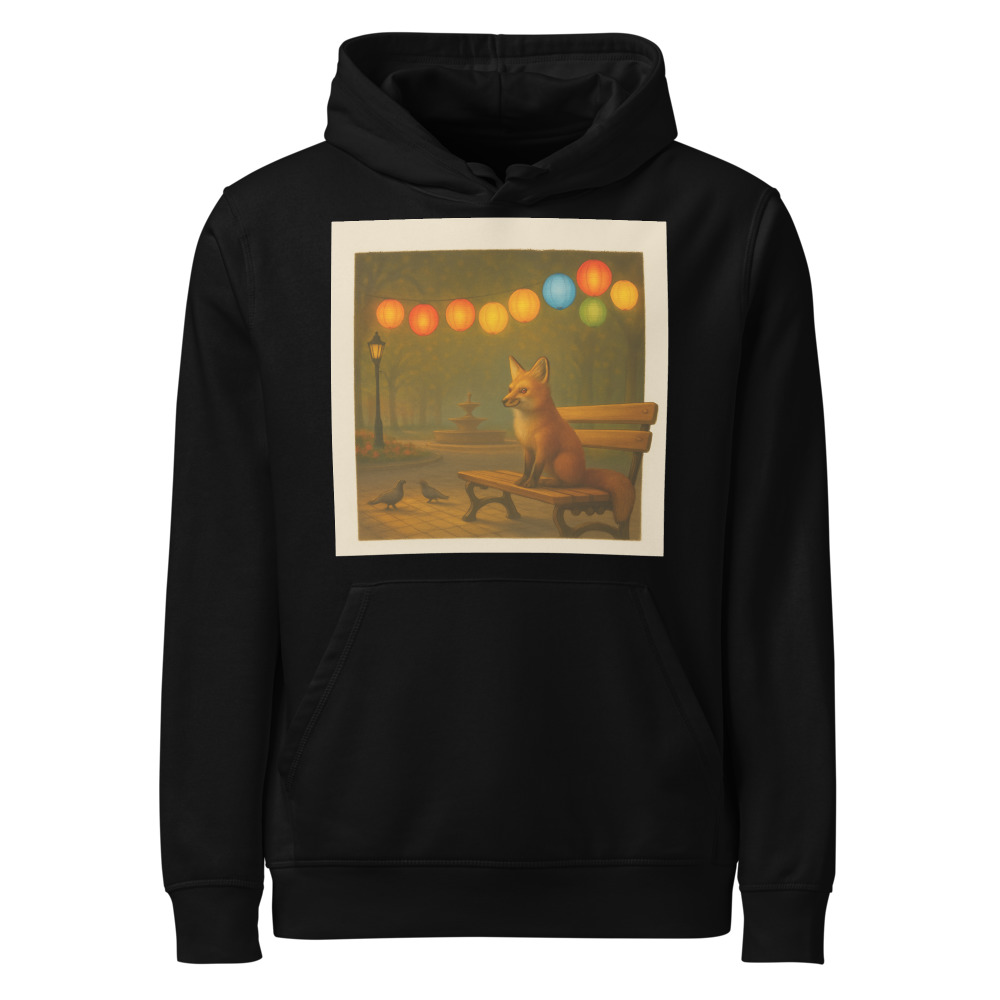 Fox Under Lantern Glow view 4