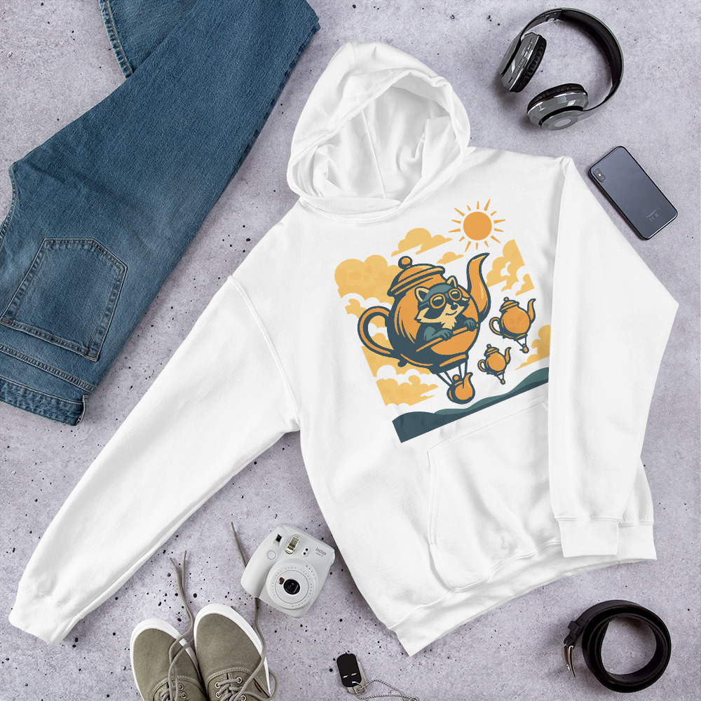 Raccoon's Tea Balloon Voyage view 2