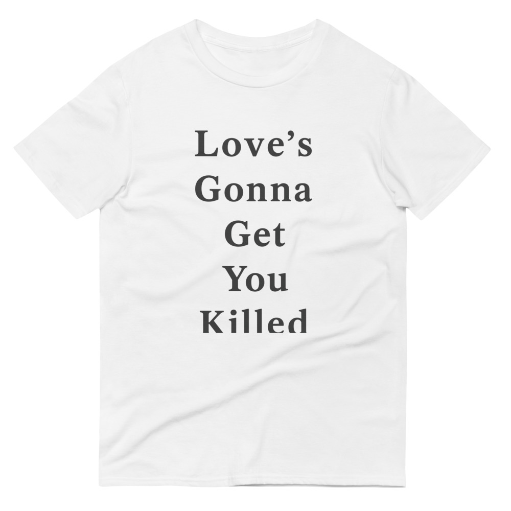 Shadowed Love Typography Poster