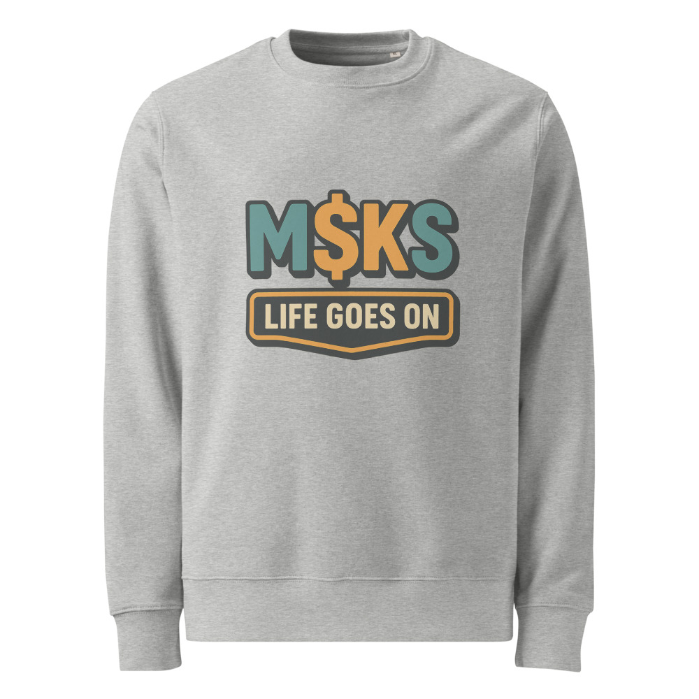 M$KS Life Goes On Badge view 6