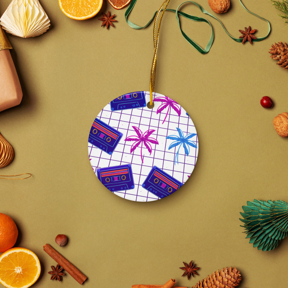 Neon Cassette Palm Nights view 2