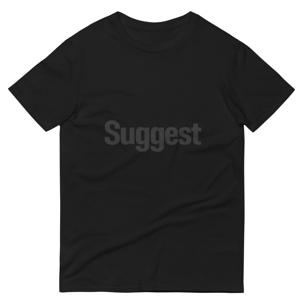 Suggest Shadow Statement Tee view 3