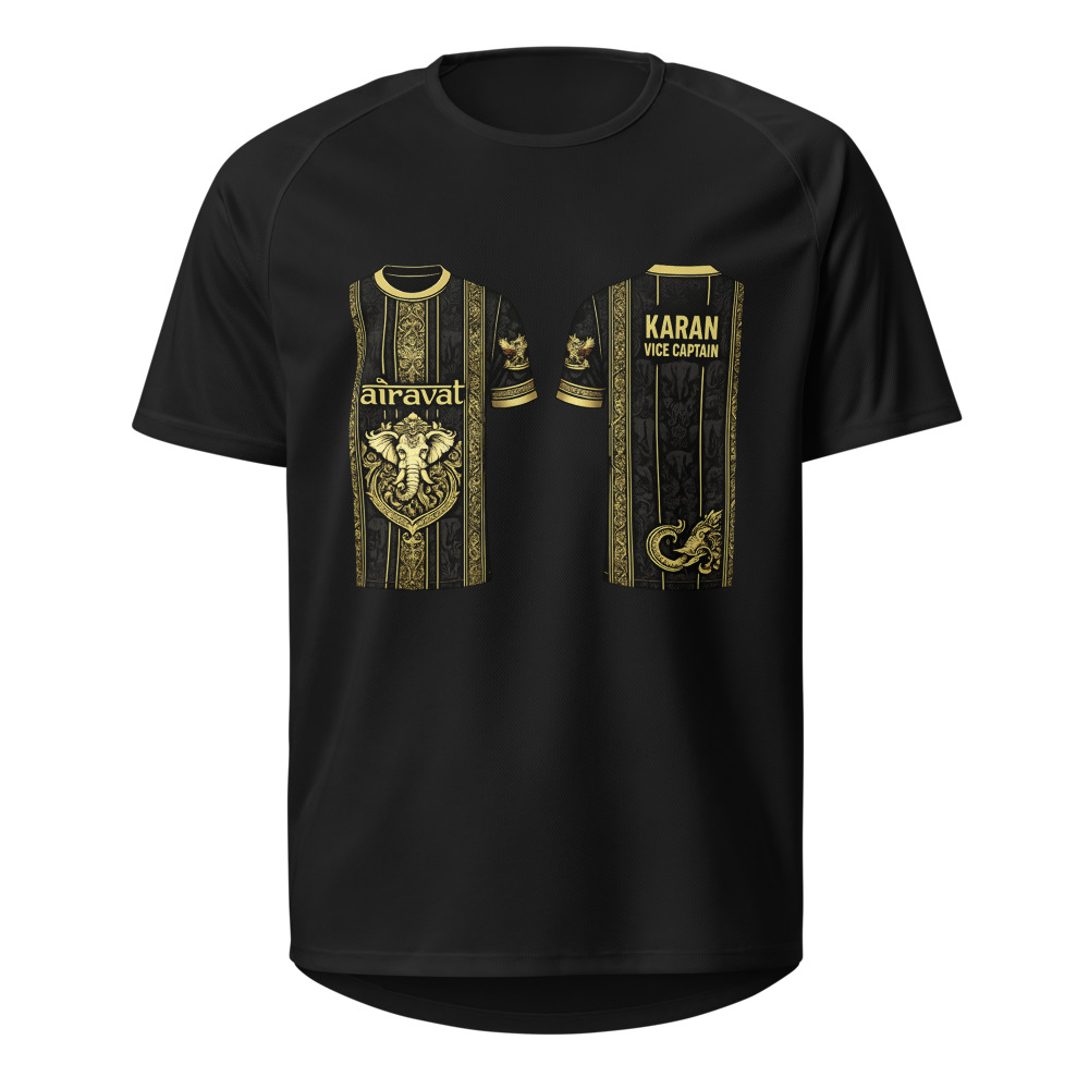 Gilded Baroque Elephant Crest Jersey view 3