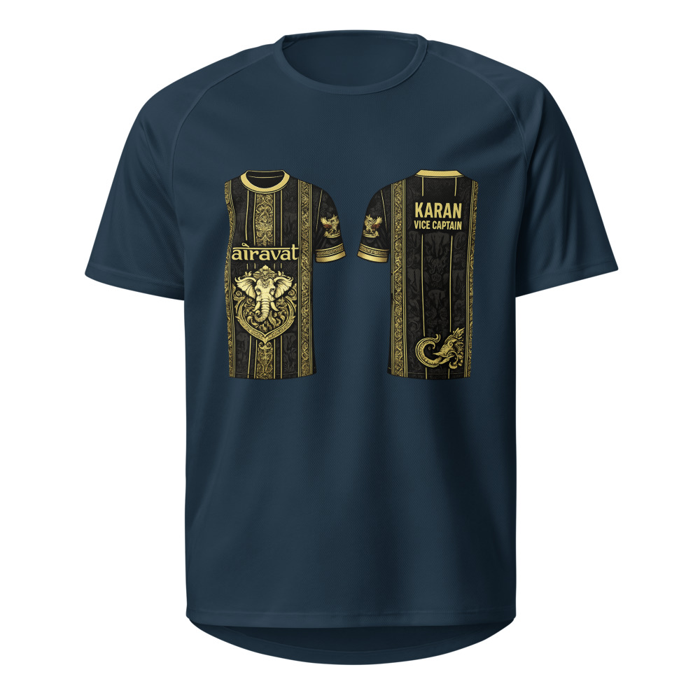 Gilded Baroque Elephant Crest Jersey view 4