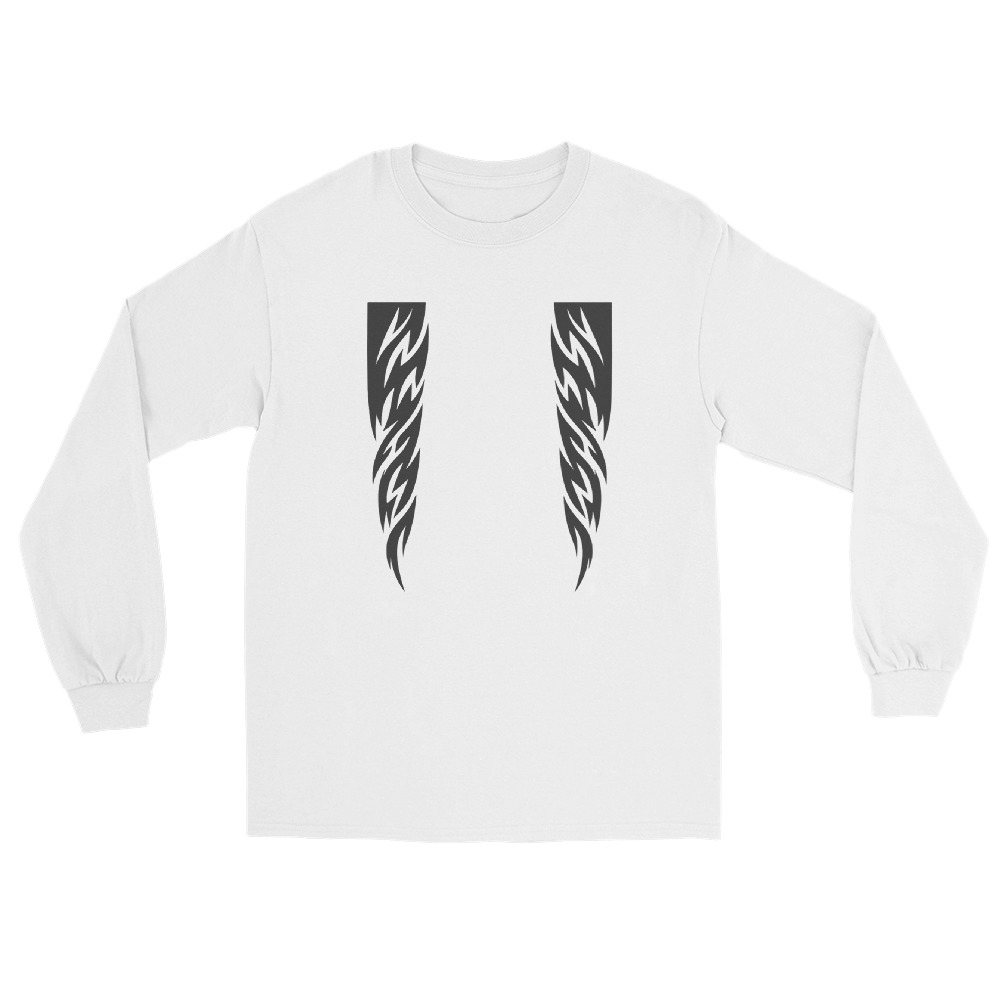 Obsidian Flame Sleeve Tee view 2