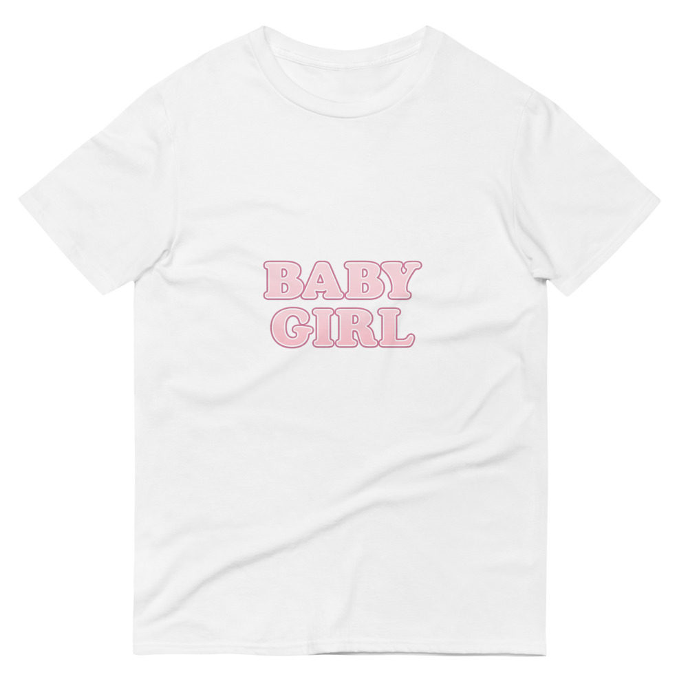 Blush Neon Baby Girl Poster