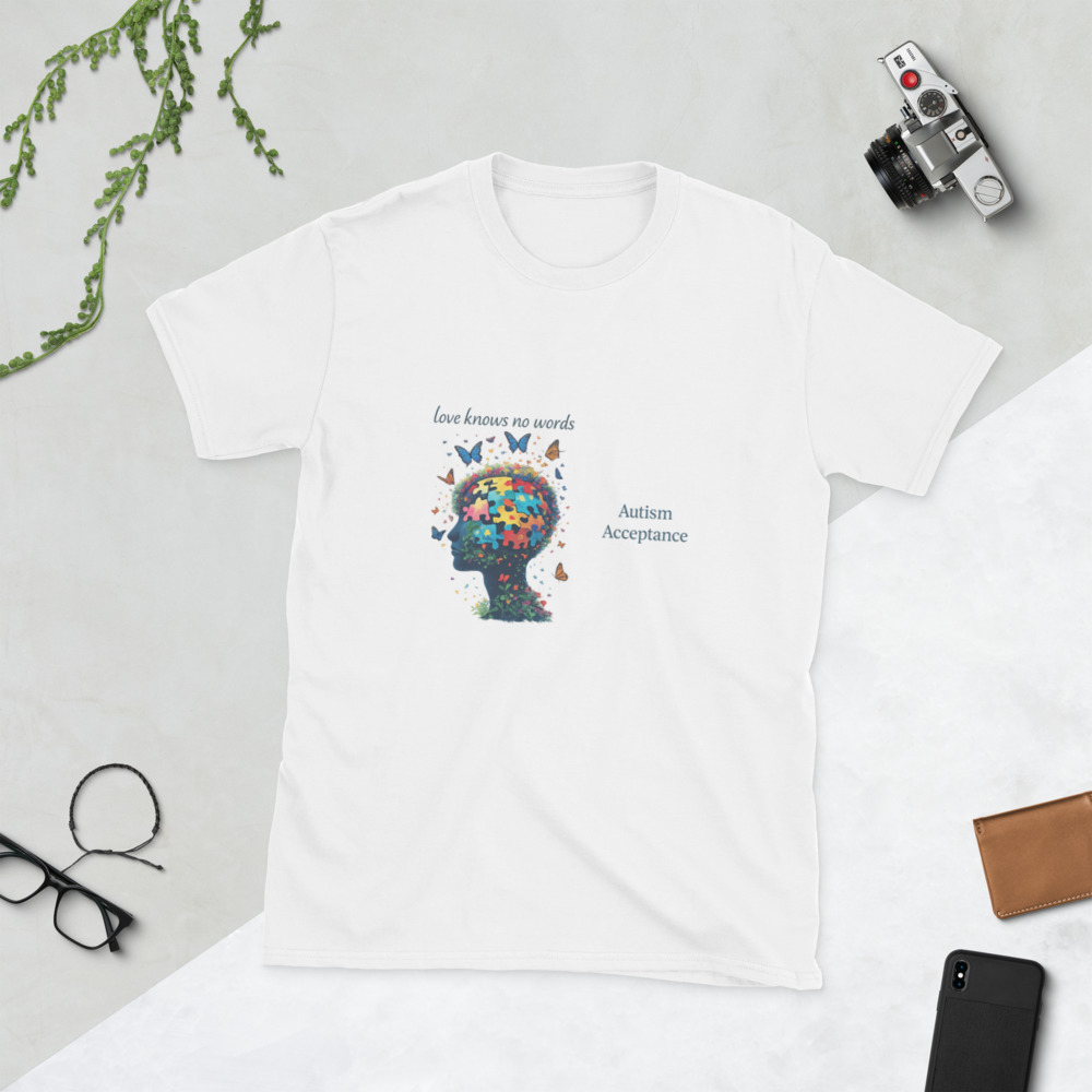 Love Knows No Words Autism Acceptance Tee