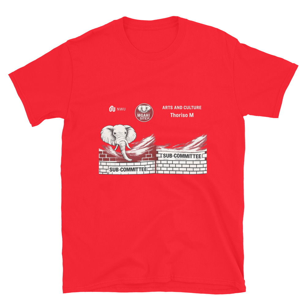 Maroon Breakthrough Elephant Tee view 5