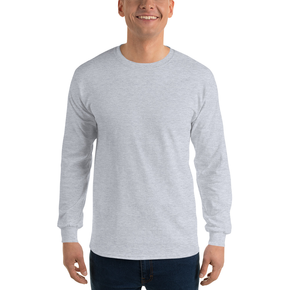 Whisper Grey Long Sleeve Tee view 6