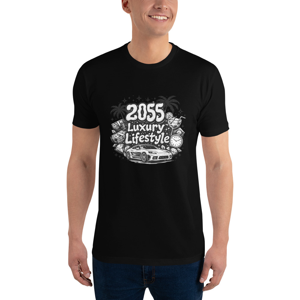 2055 Luxe Lifestyle Tee view 3
