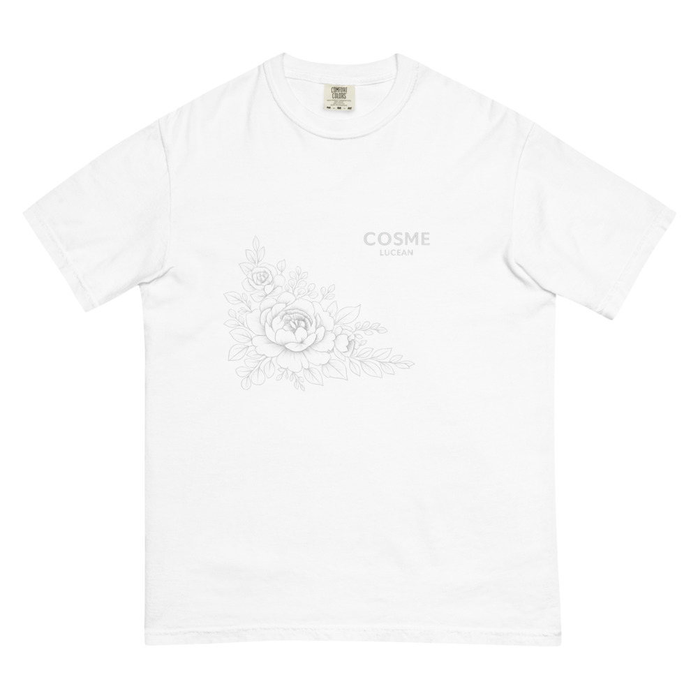 Monochrome Bloom Chest Tee view 2