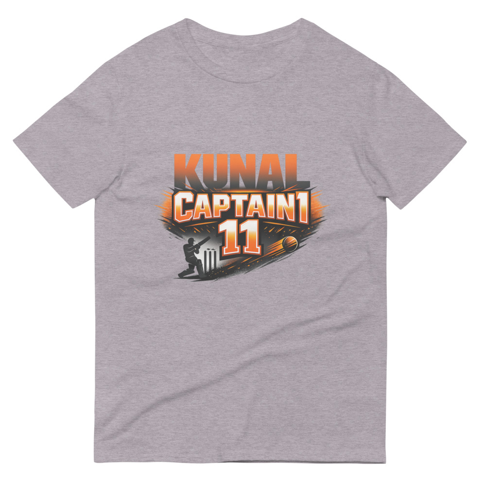 Kunal Captain 11 Blaze Cricket Tee view 5