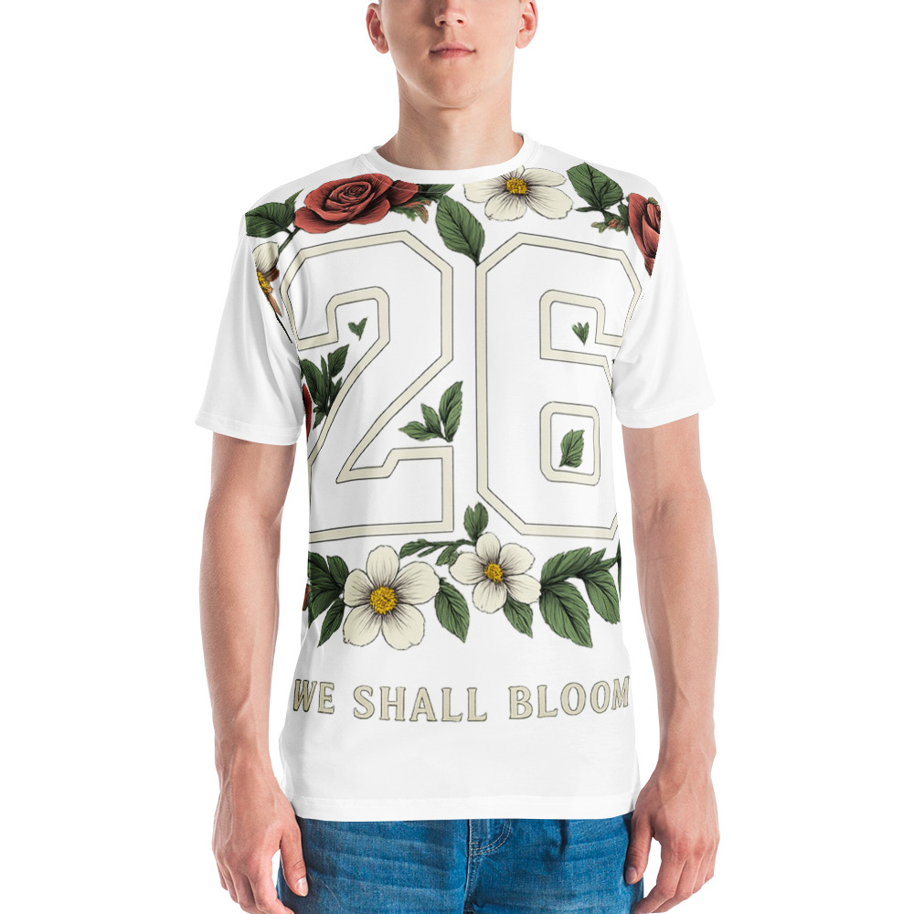 We Shall Bloom Floral Crest