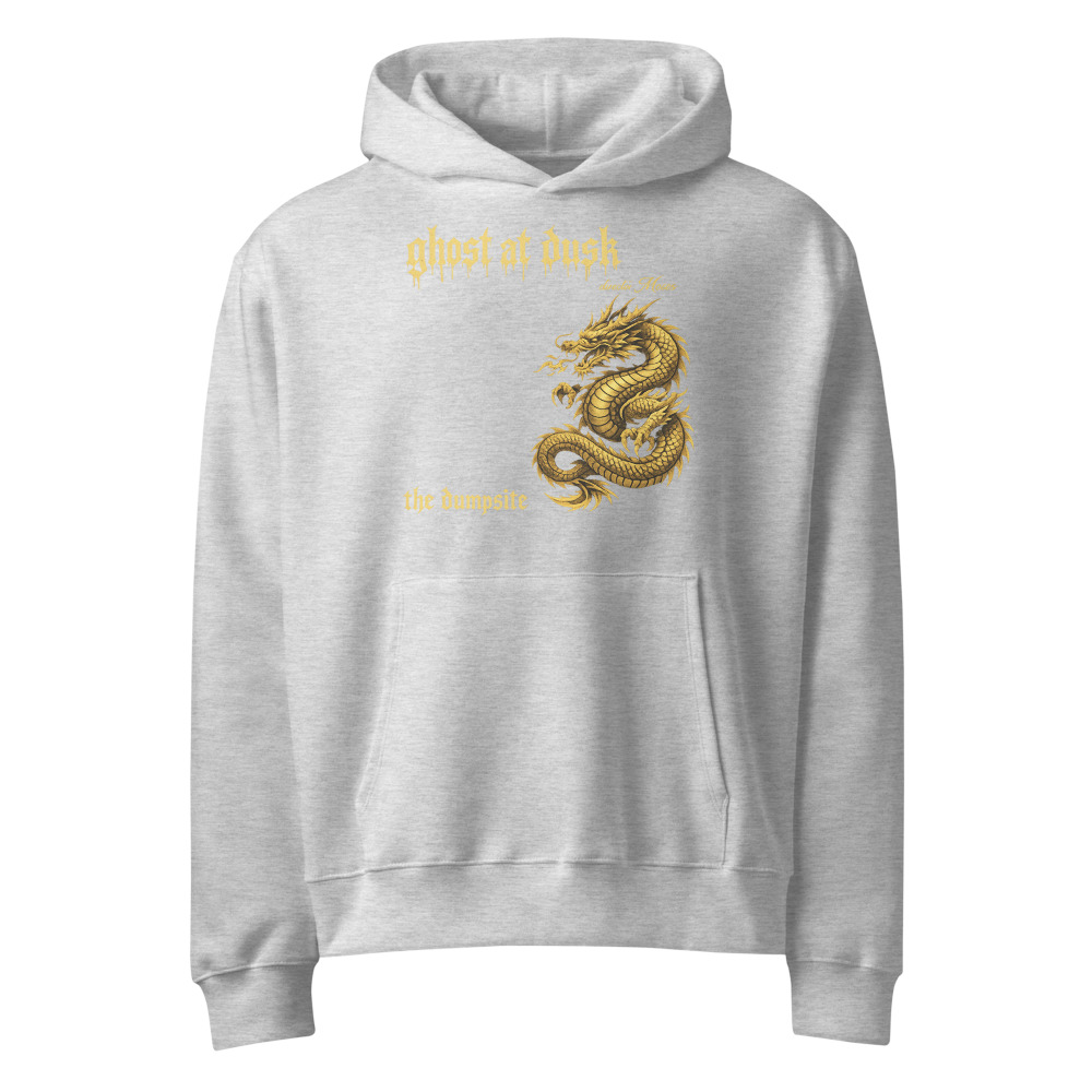 Gilded Dusk Dragon Hoodie view 3