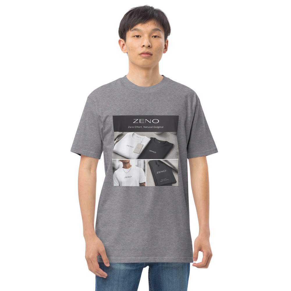 Zeno Minimalist Logo Tee view 5