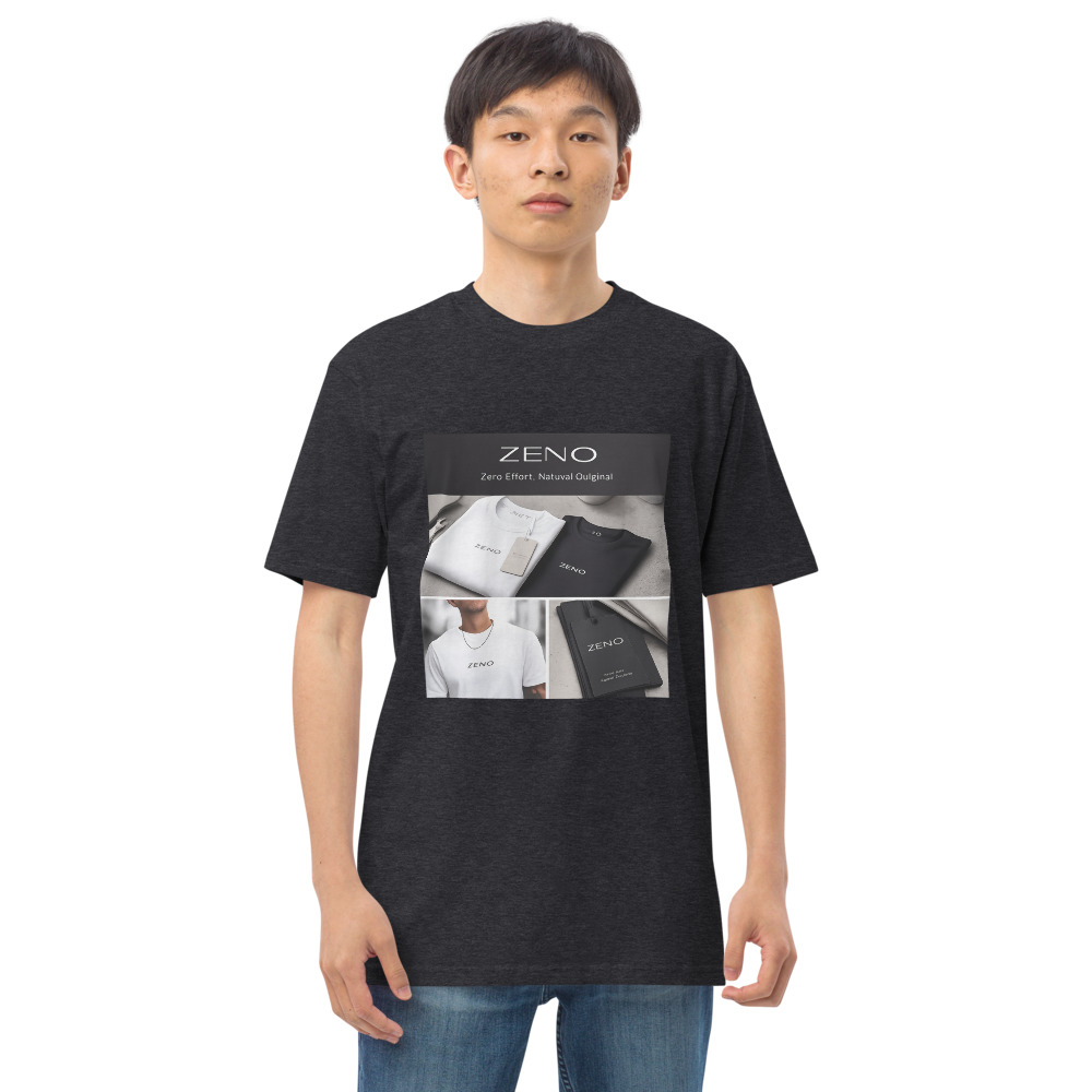 Zeno Minimalist Logo Tee view 6