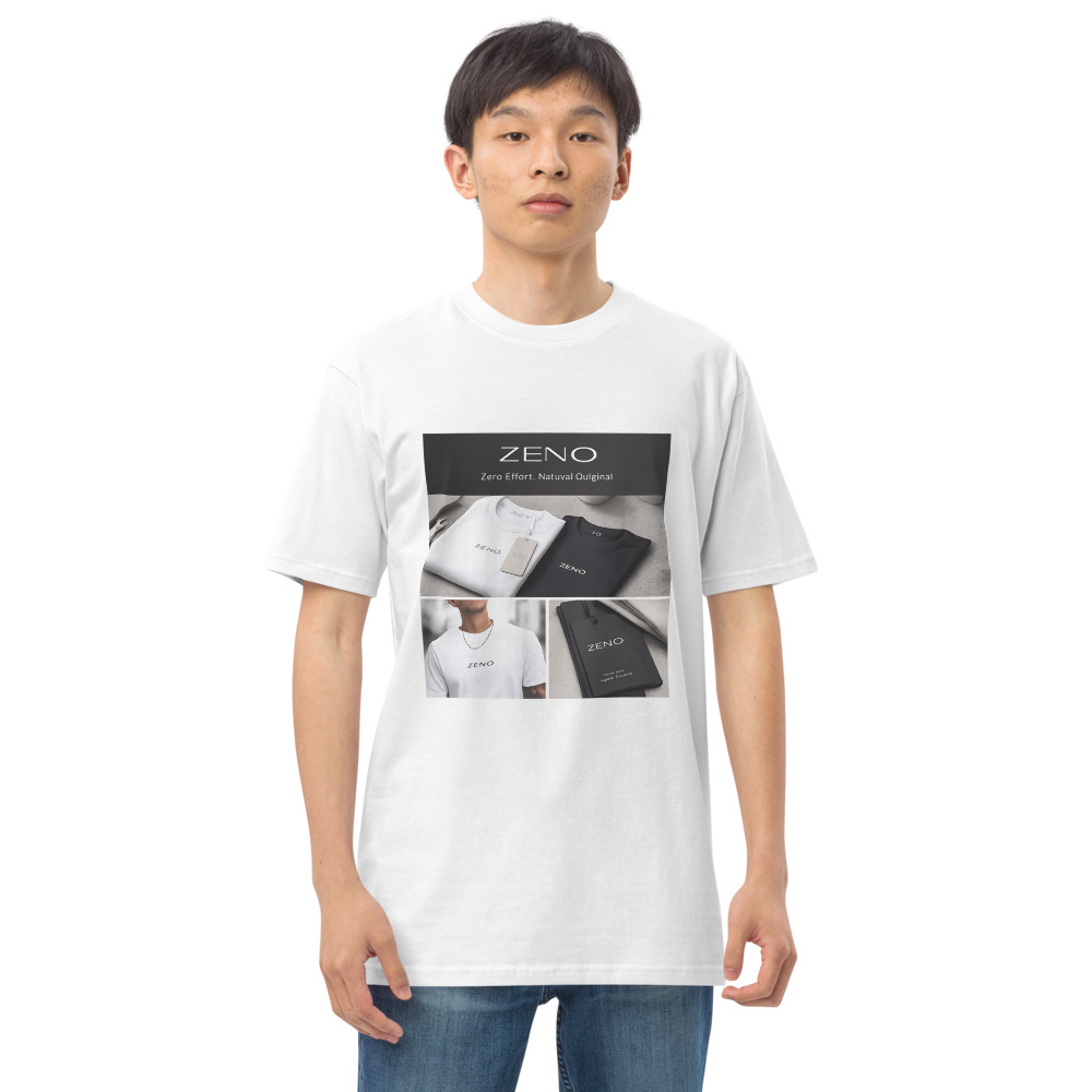 Zeno Minimalist Logo Tee