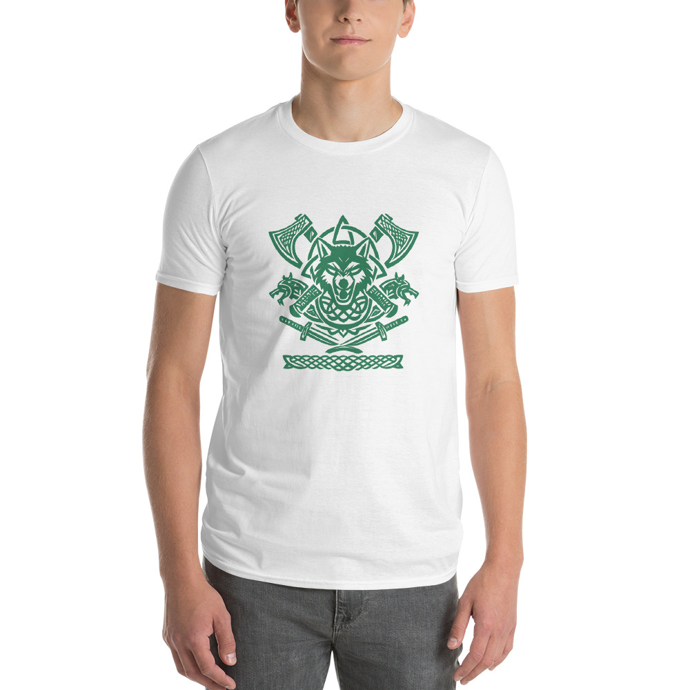 Emerald Wolf Clan Crest view 2