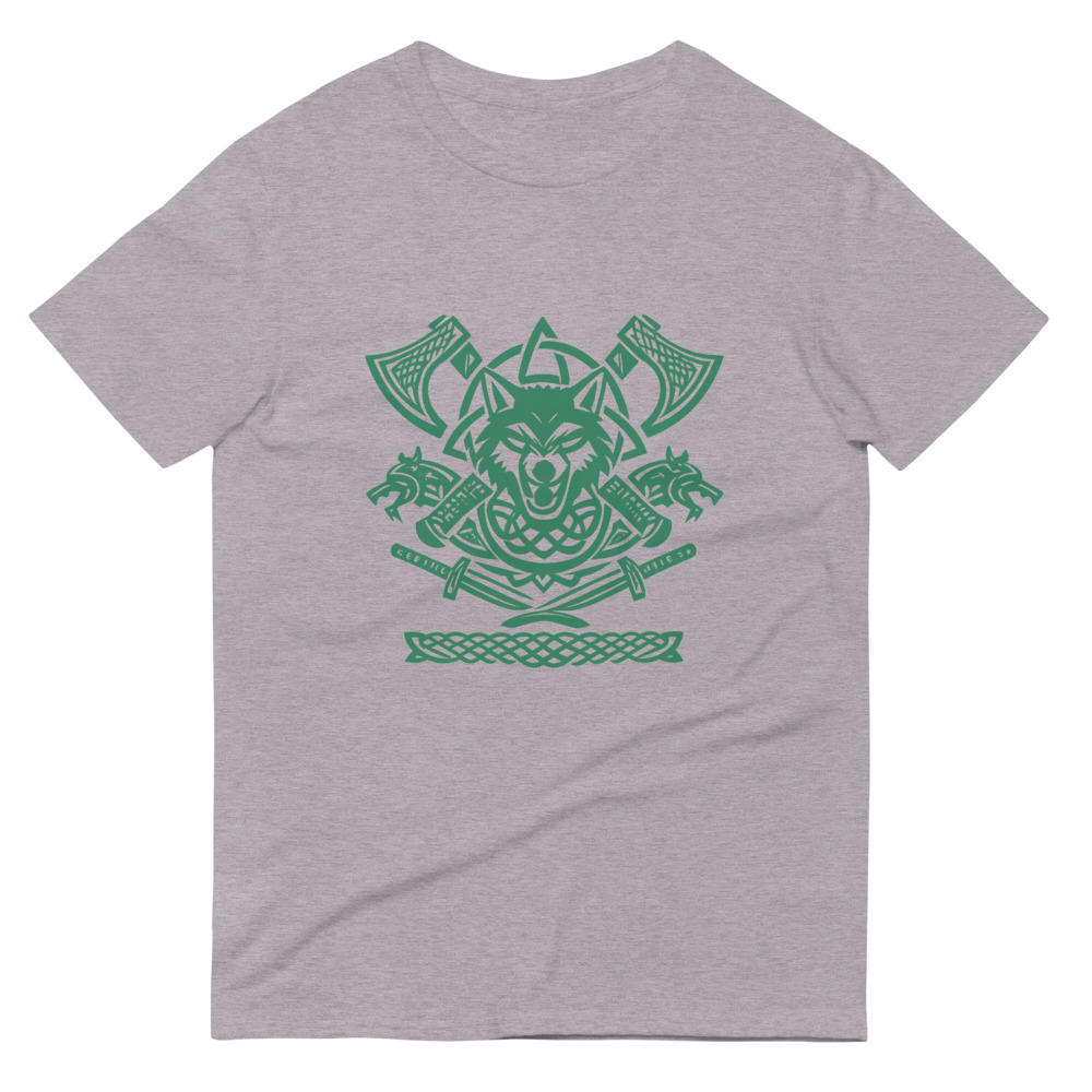 Emerald Wolf Clan Crest view 5