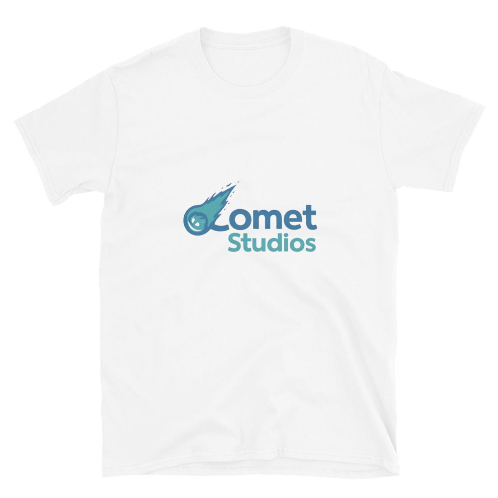 Blue Comet Neon Studio Emblem