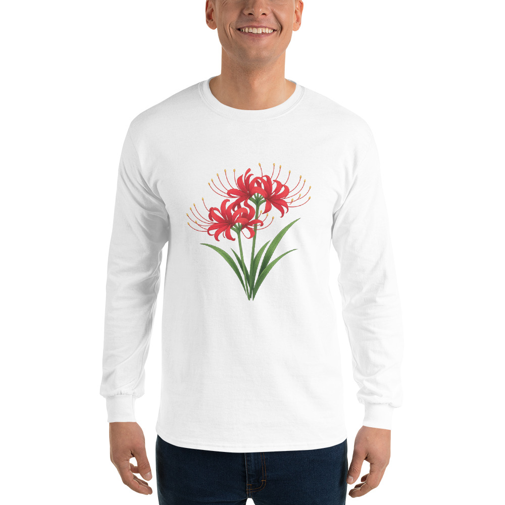 Luminous Scarlet Spider Lily