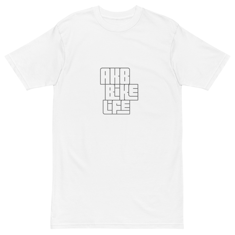 Monochrome Stacked Logo Print view 2