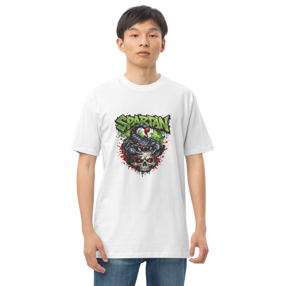 Spartan Scorpion Skull Emblem