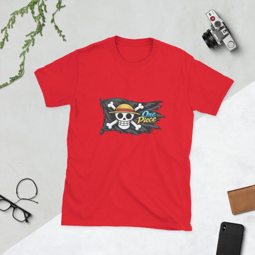 Straw Hat Jolly Roger Tee view 5