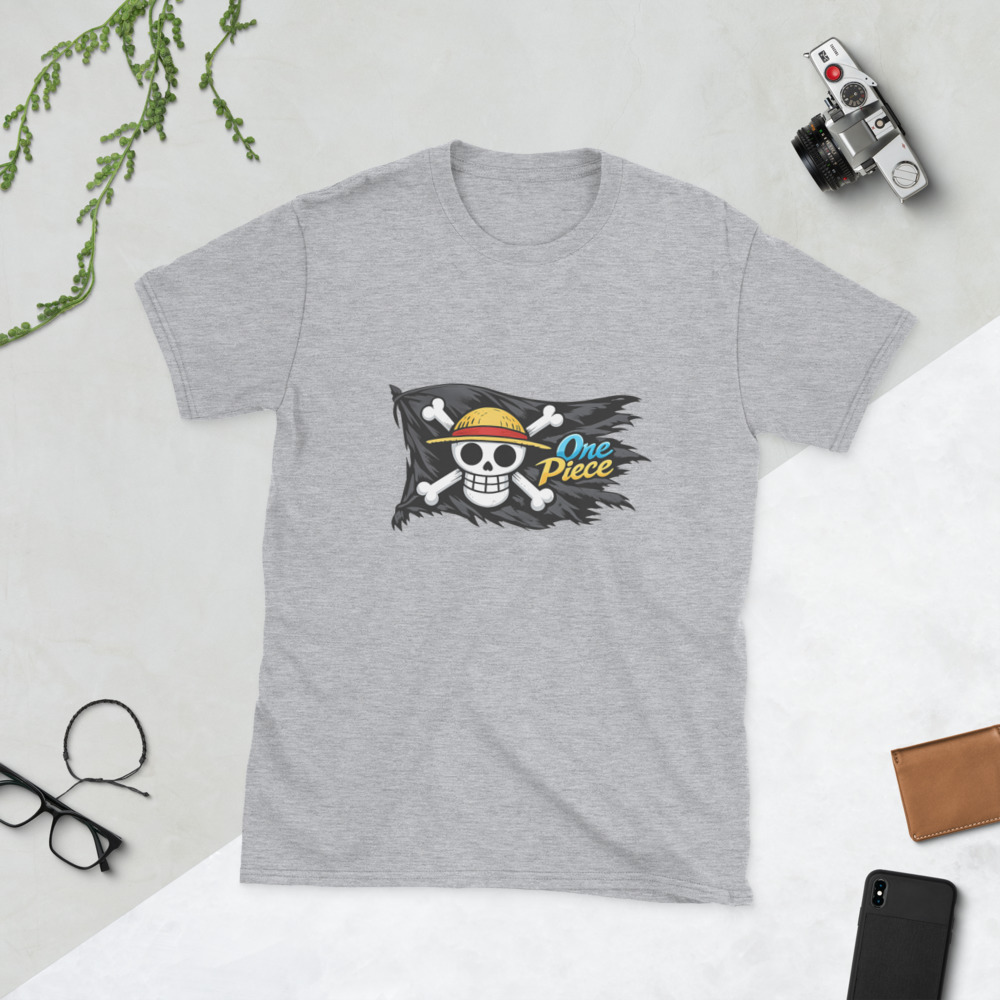 Straw Hat Jolly Roger Tee view 6