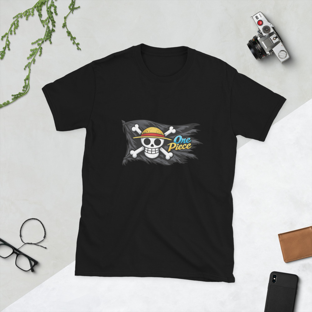 Straw Hat Jolly Roger Tee view 3